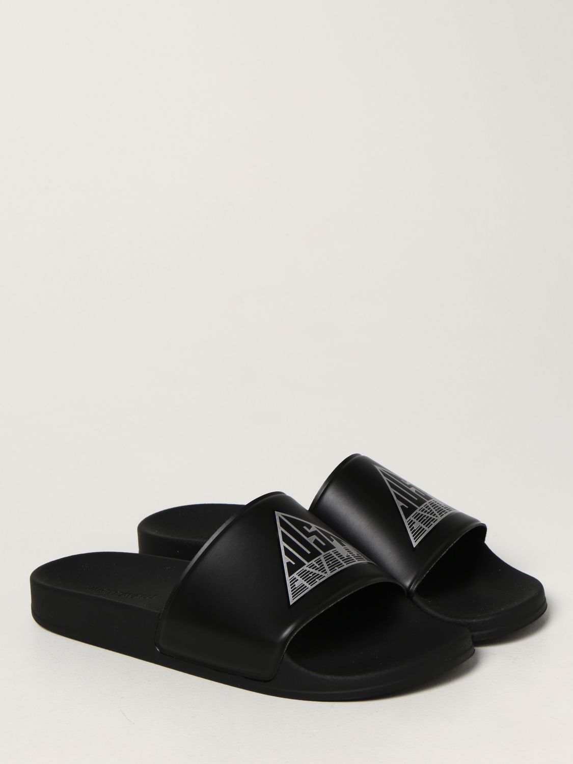 Sandals Just Cavalli: Just Cavalli slide sandals with logo white 2