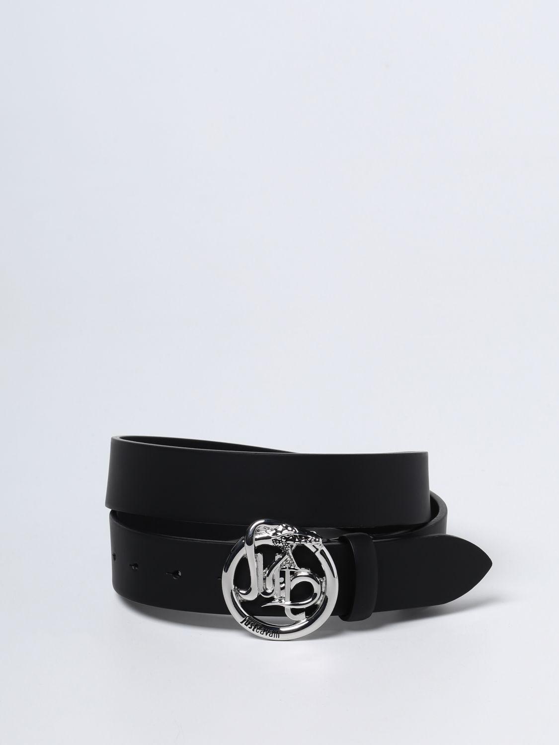 Belt Just Cavalli: Just Cavalli leather belt black 1