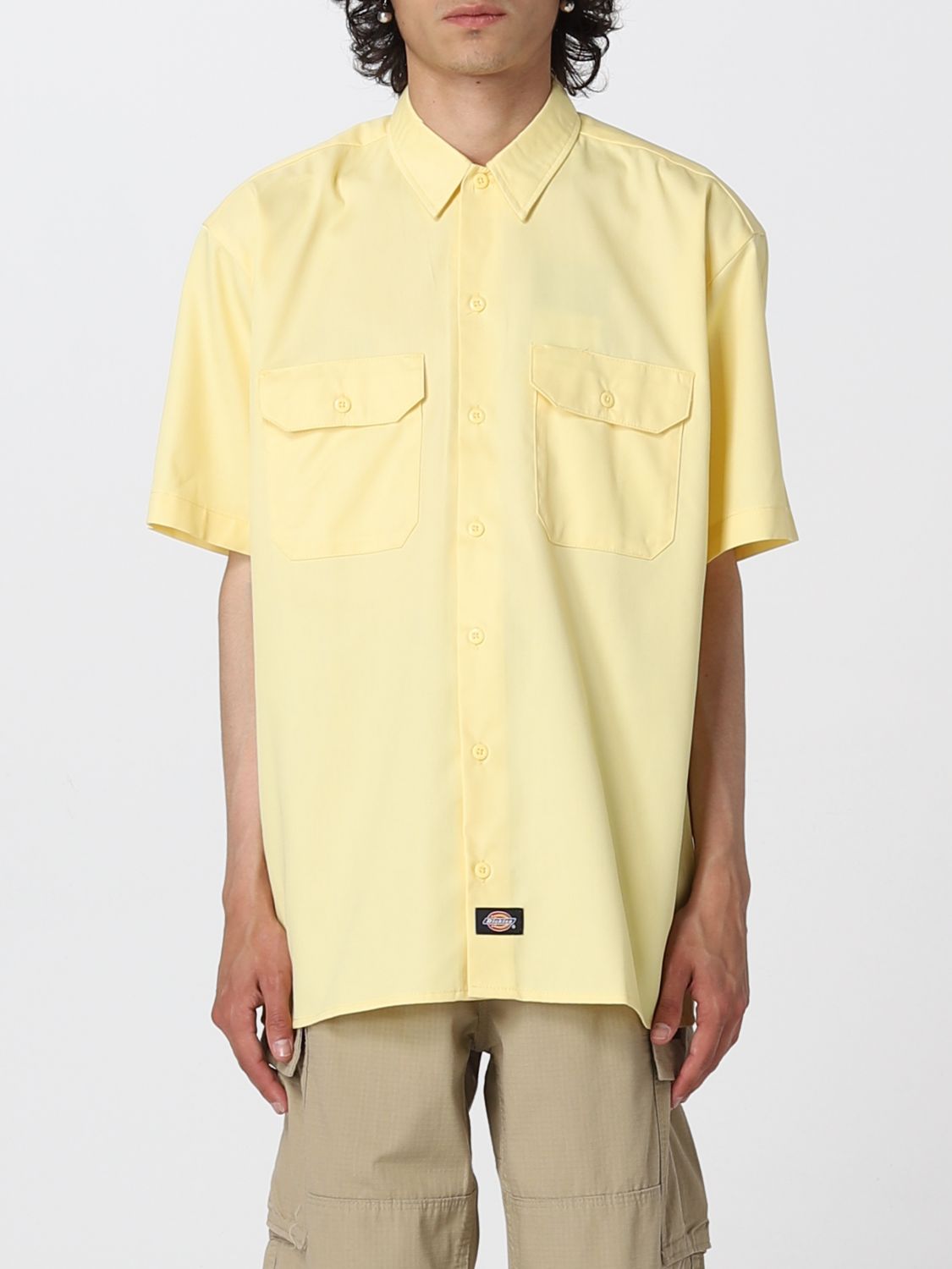 DICKIES: shirt for man - Yellow | Dickies shirt DK0A4XK7C331