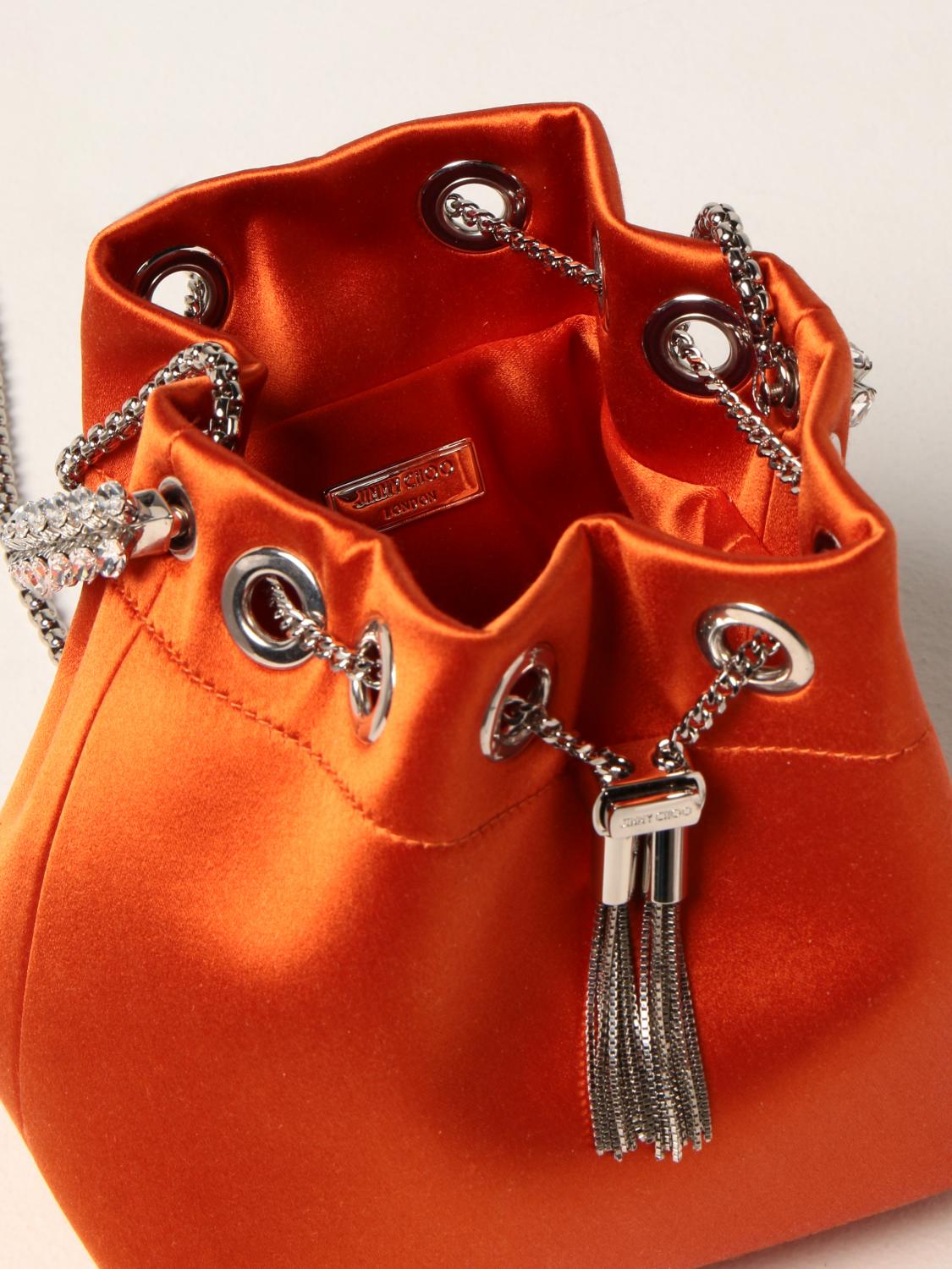 jimmy choo orange bag