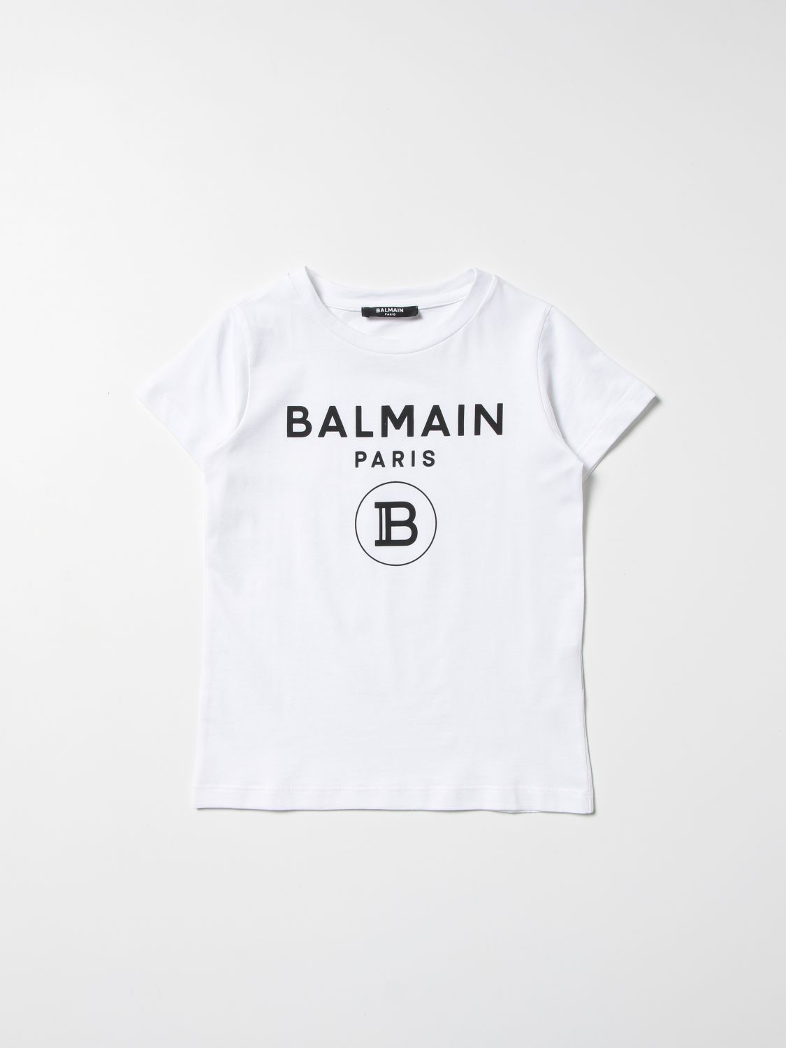 T恤 Balmain: T恤 儿童 Balmain 白色 1