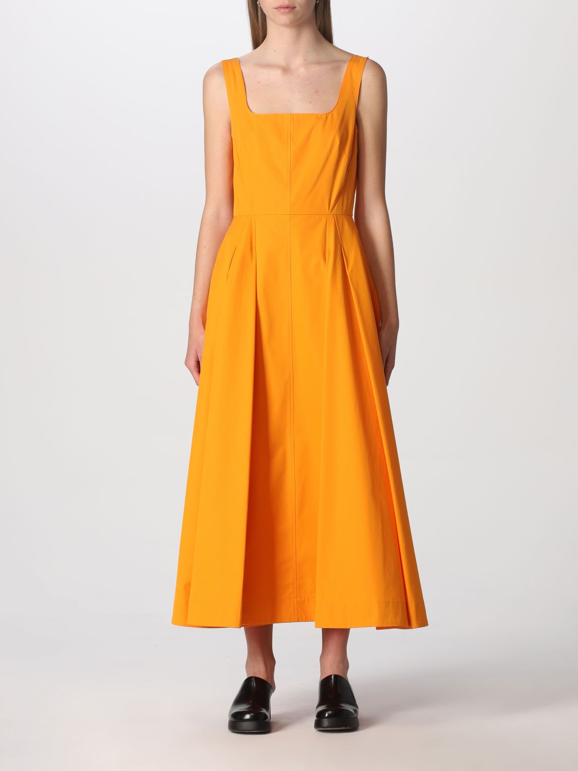Dress Sportmax: Faida Sportmax cotton dress orange 1