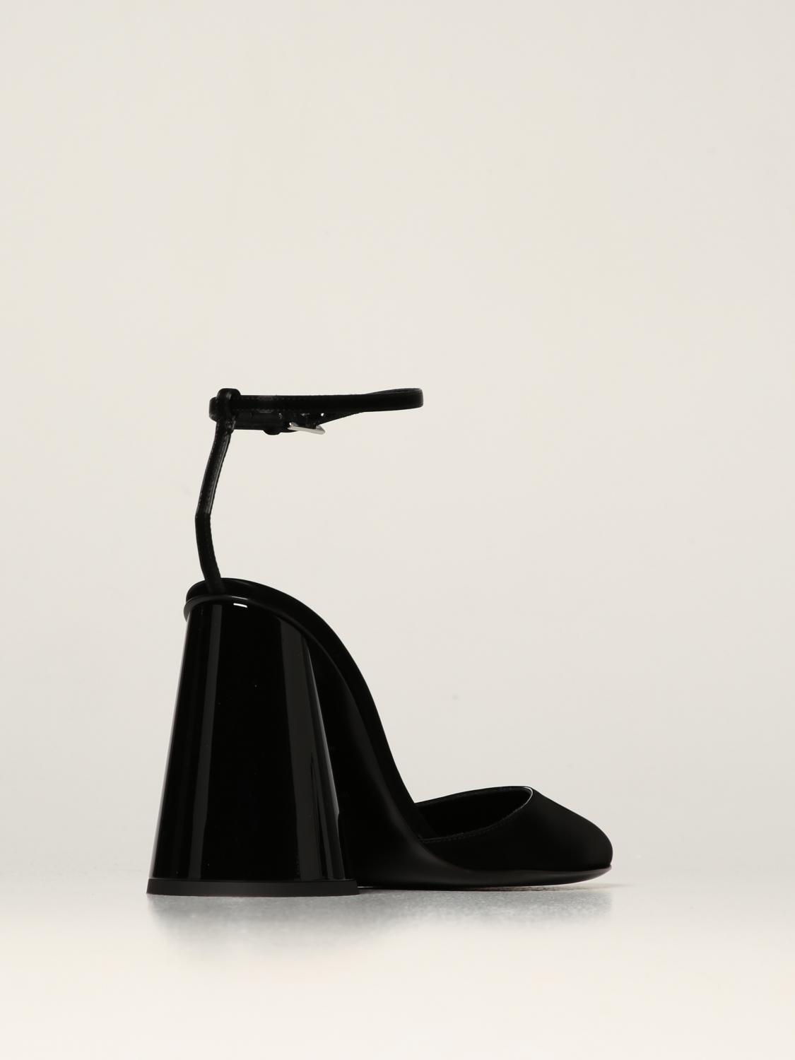 the attico black heels