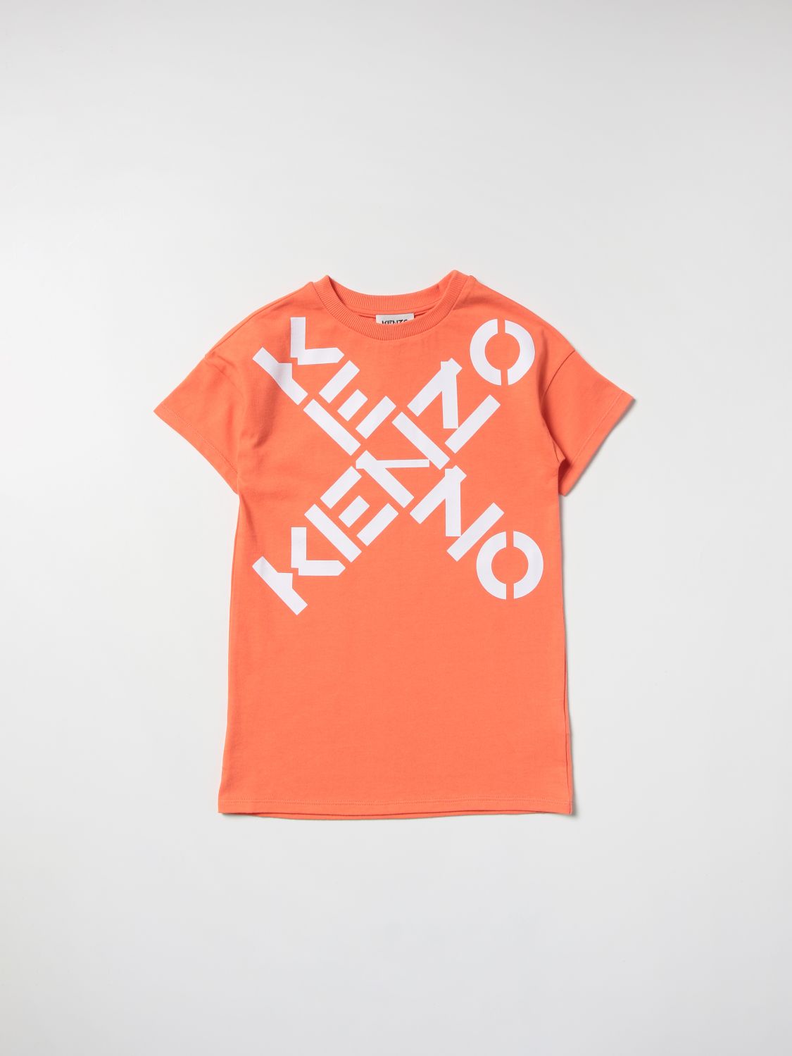 T-shirt Kenzo Junior: Dress kids Kenzo Junior orange 1