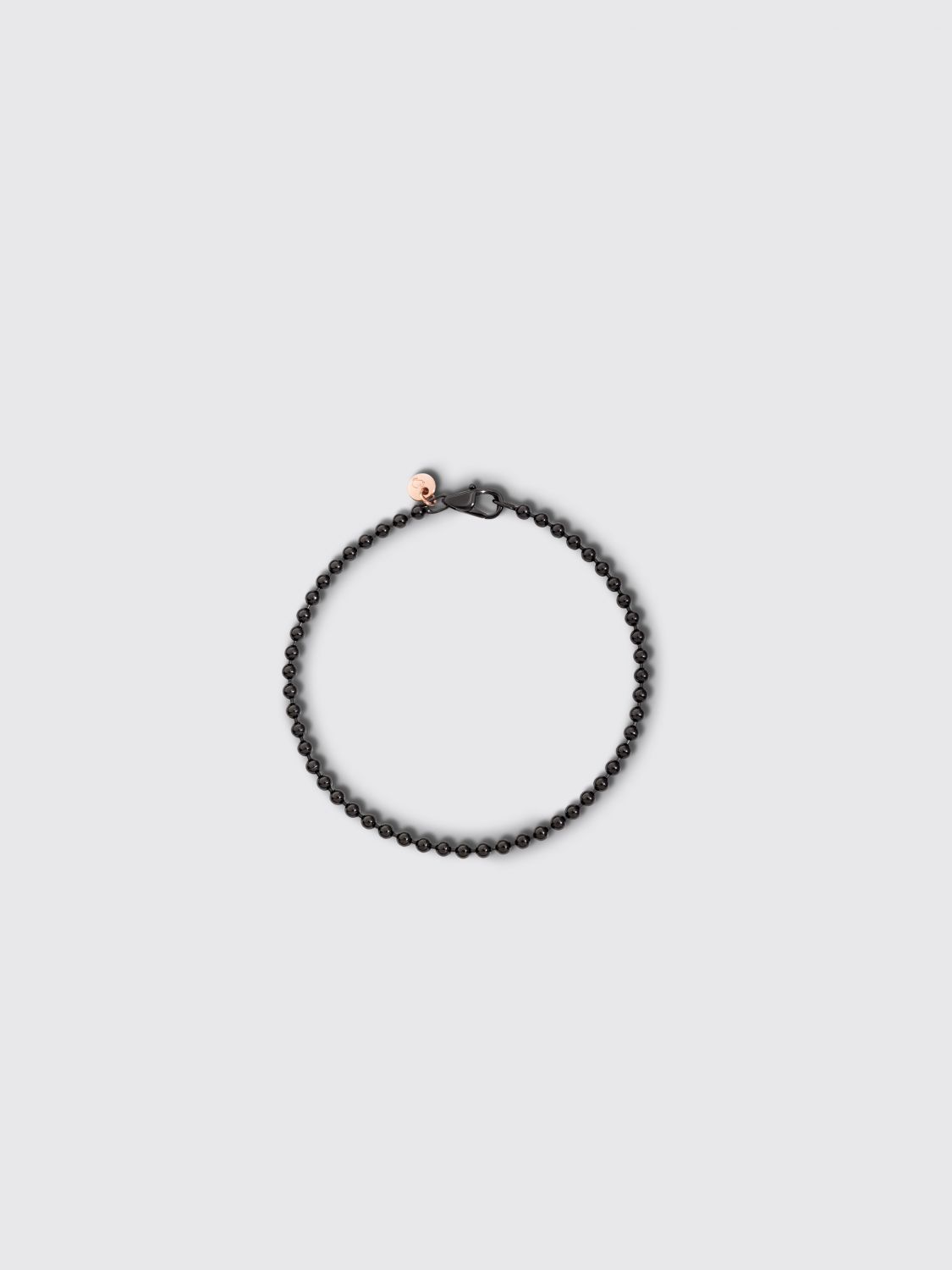 Dodo black pvd bubble bracelet