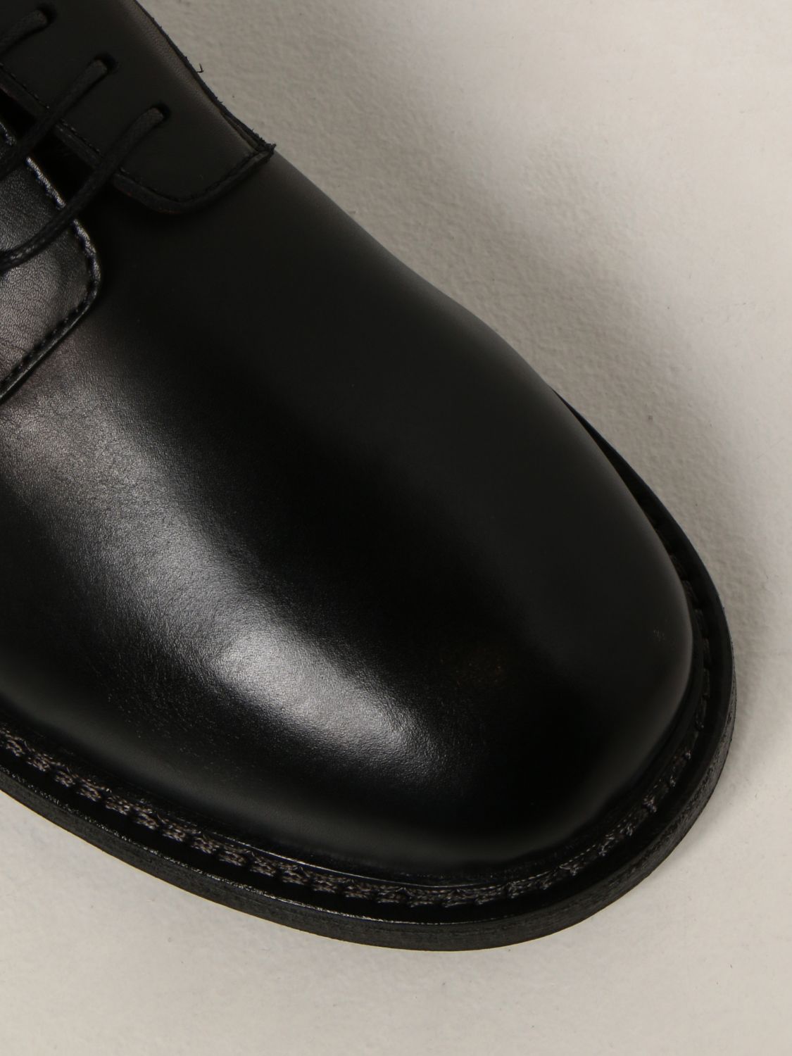 Zapatos derby con suela en contraste Marsèll de Cuero de color Negro para hombre Hombre Zapatos de Zapatos con cordones de Zapatos Derby 