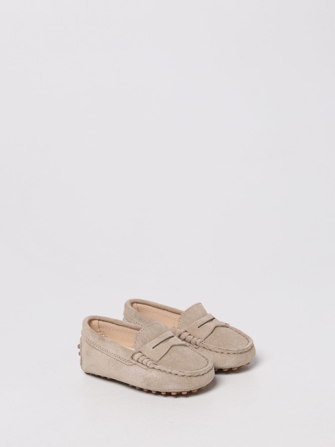 Shoes Tod's: Tod's suede flat loafers rope 2