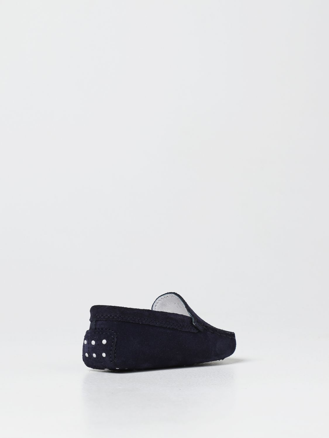 Shoes Tod's: Tod's suede flat loafers navy 3
