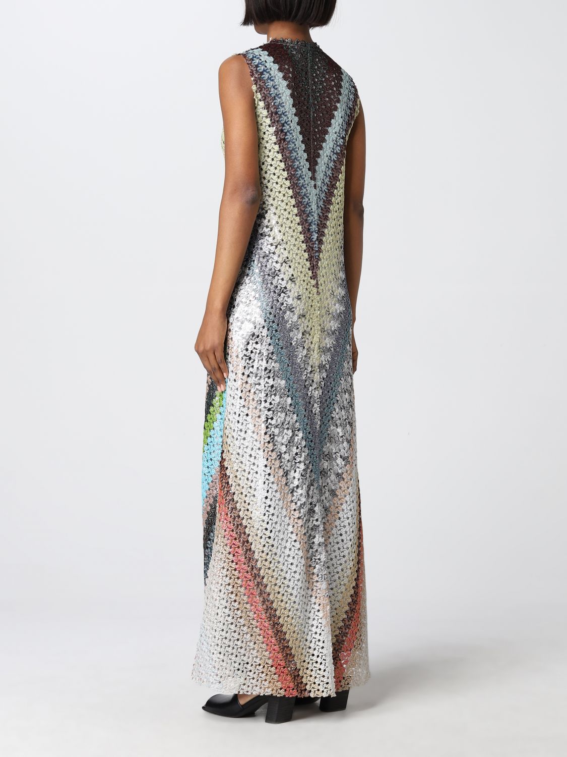 Dress Missoni: Missoni multicolor knit dress multicolor 2