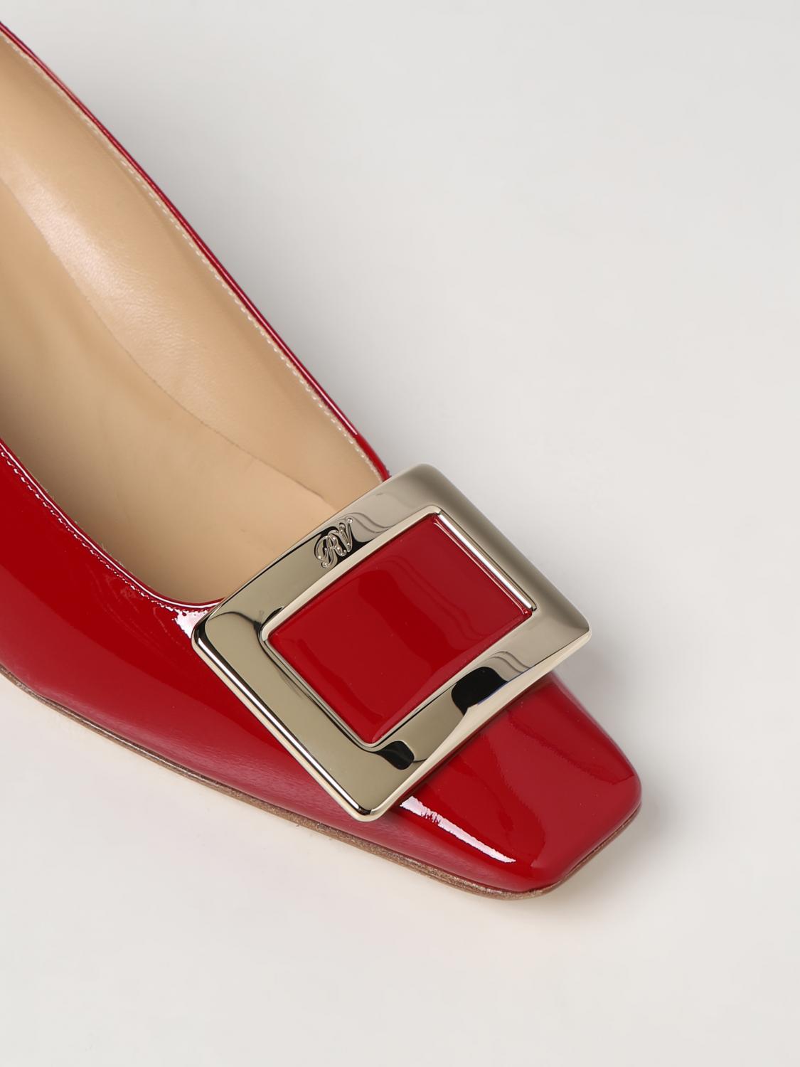 高跟凉鞋 Roger Vivier: 鞋 女士 Roger Vivier 酒红 4