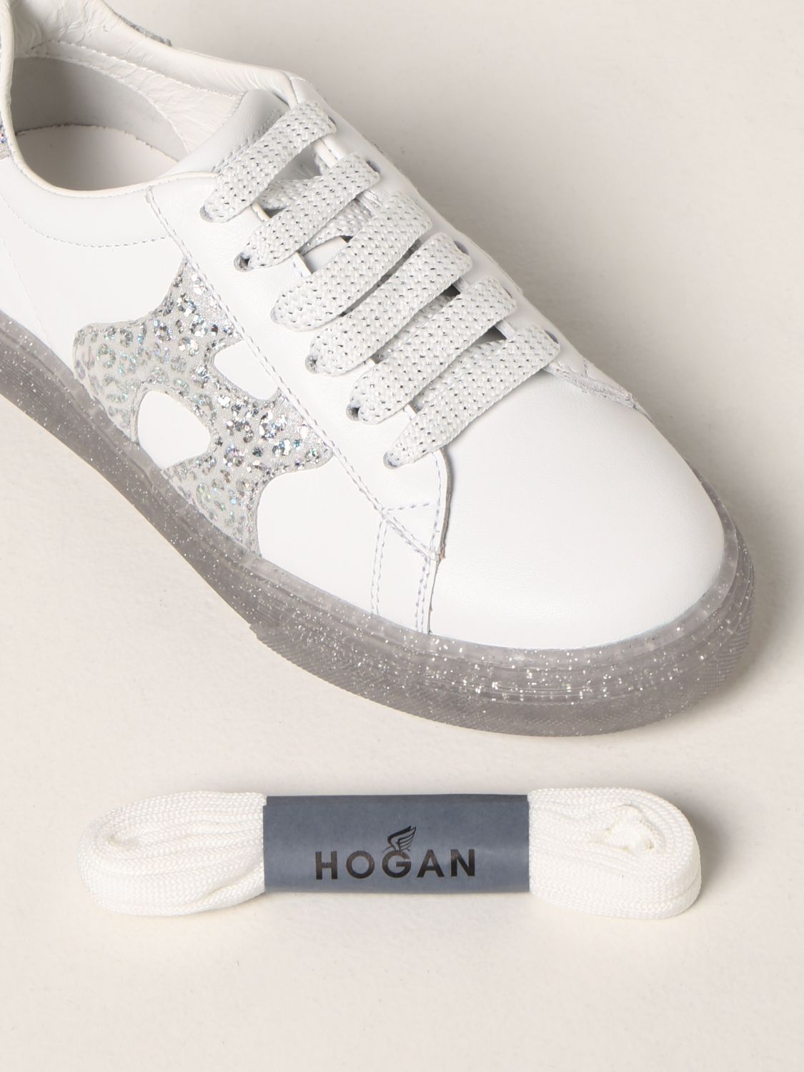 Zapatos Hogan: Zapatos Hogan para niña blanco 4