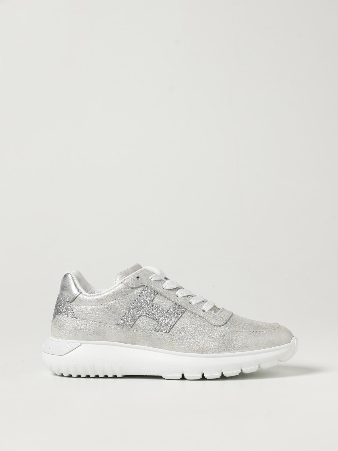 hogan silver sneakers
