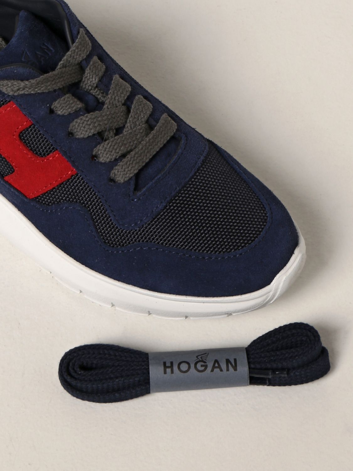 Zapatos Hogan: Zapatos Hogan para niño azul oscuro 4