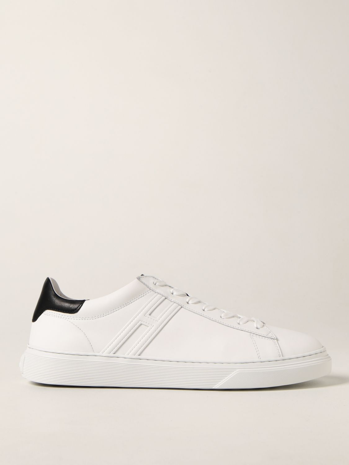 Sneakers Hogan: H365 Hogan sneakers in leather with elongated H white 1