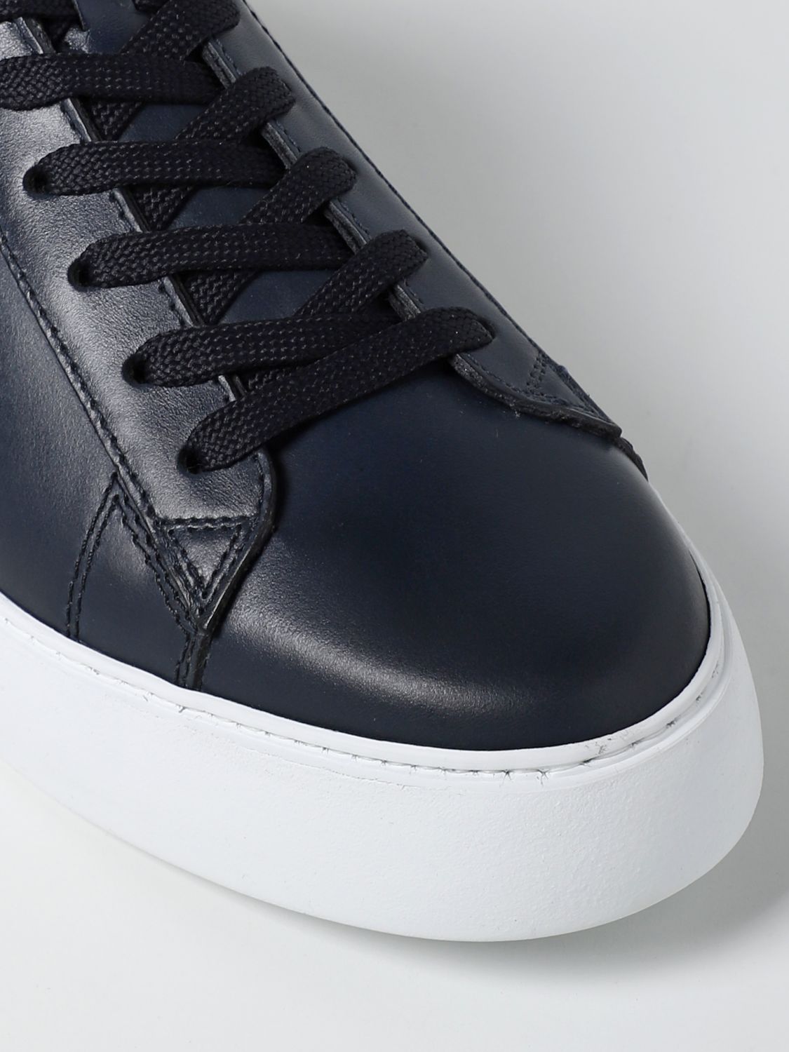 Sneakers Hogan: Rebel Hogan sneakers in leather blue 4