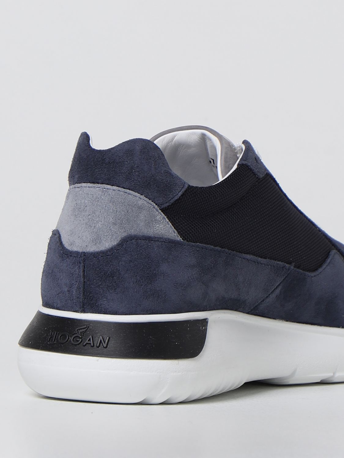 Trainers Hogan: Interactive³ Hogan trainers in suede and fabric blue 3