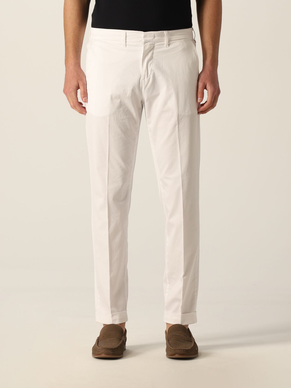 Pantalone in cotone stretch Giglio.com Uomo Abbigliamento Pantaloni e jeans Pantaloni Pantaloni stretch 