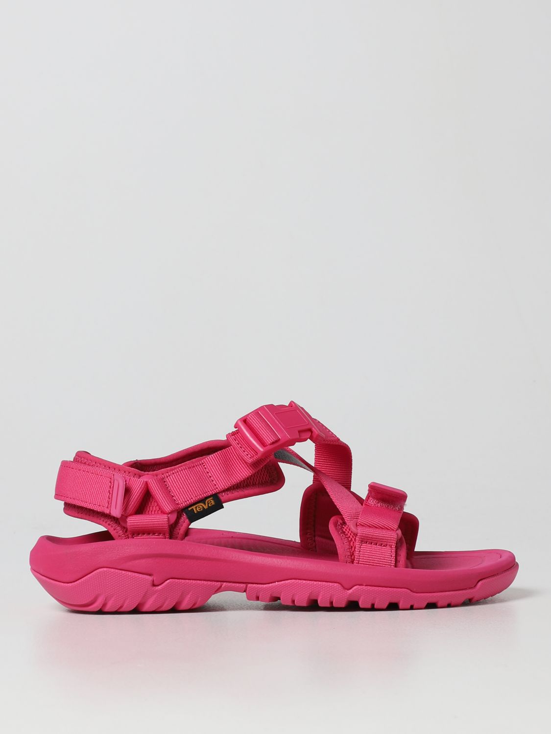TEVA: flat sandals for woman - Fuchsia | Teva flat sandals 1121535 ...