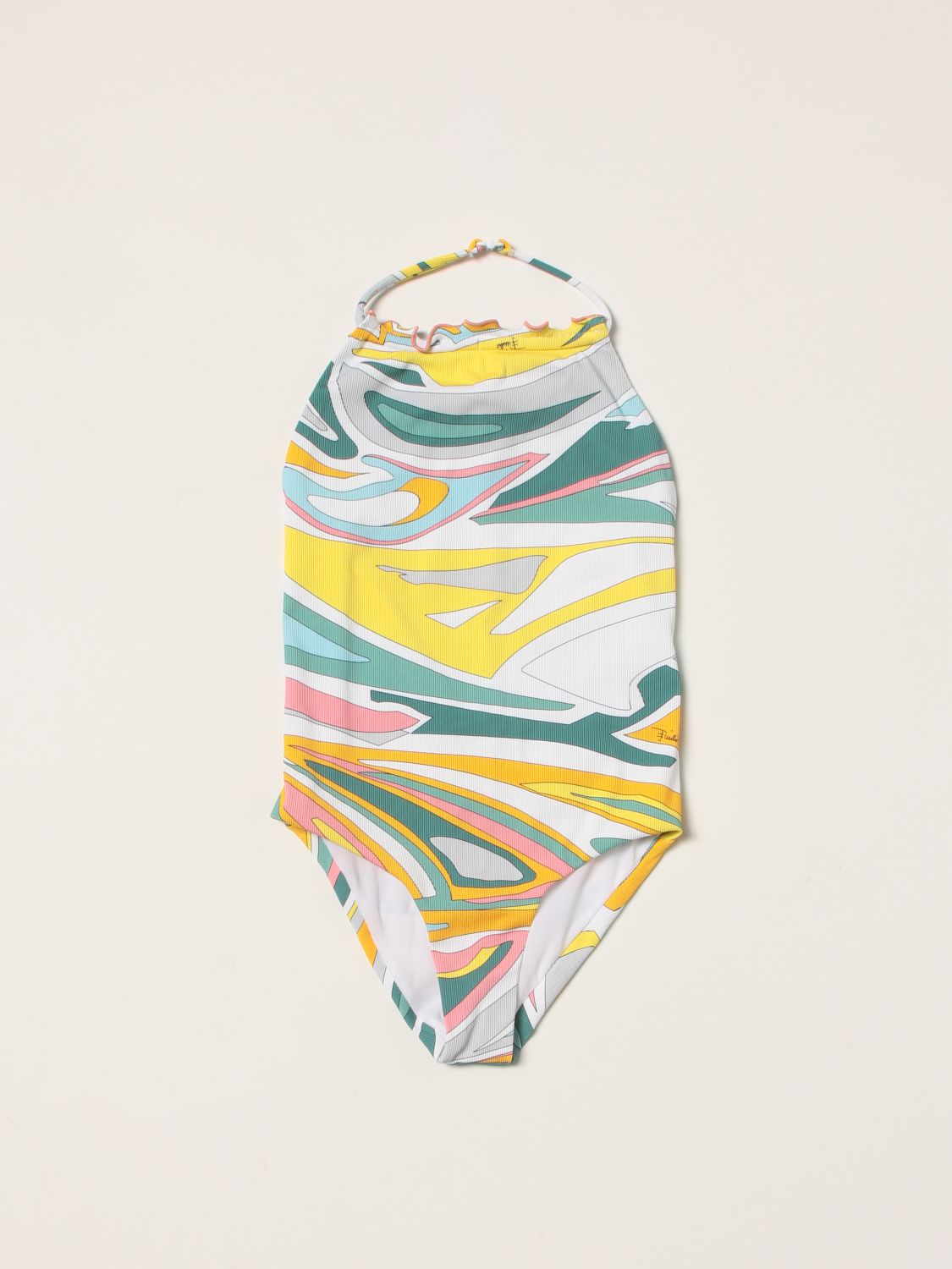 Swimsuit Emilio Pucci: Emilio Pucci one-piece swimsuit with graphic print green 1