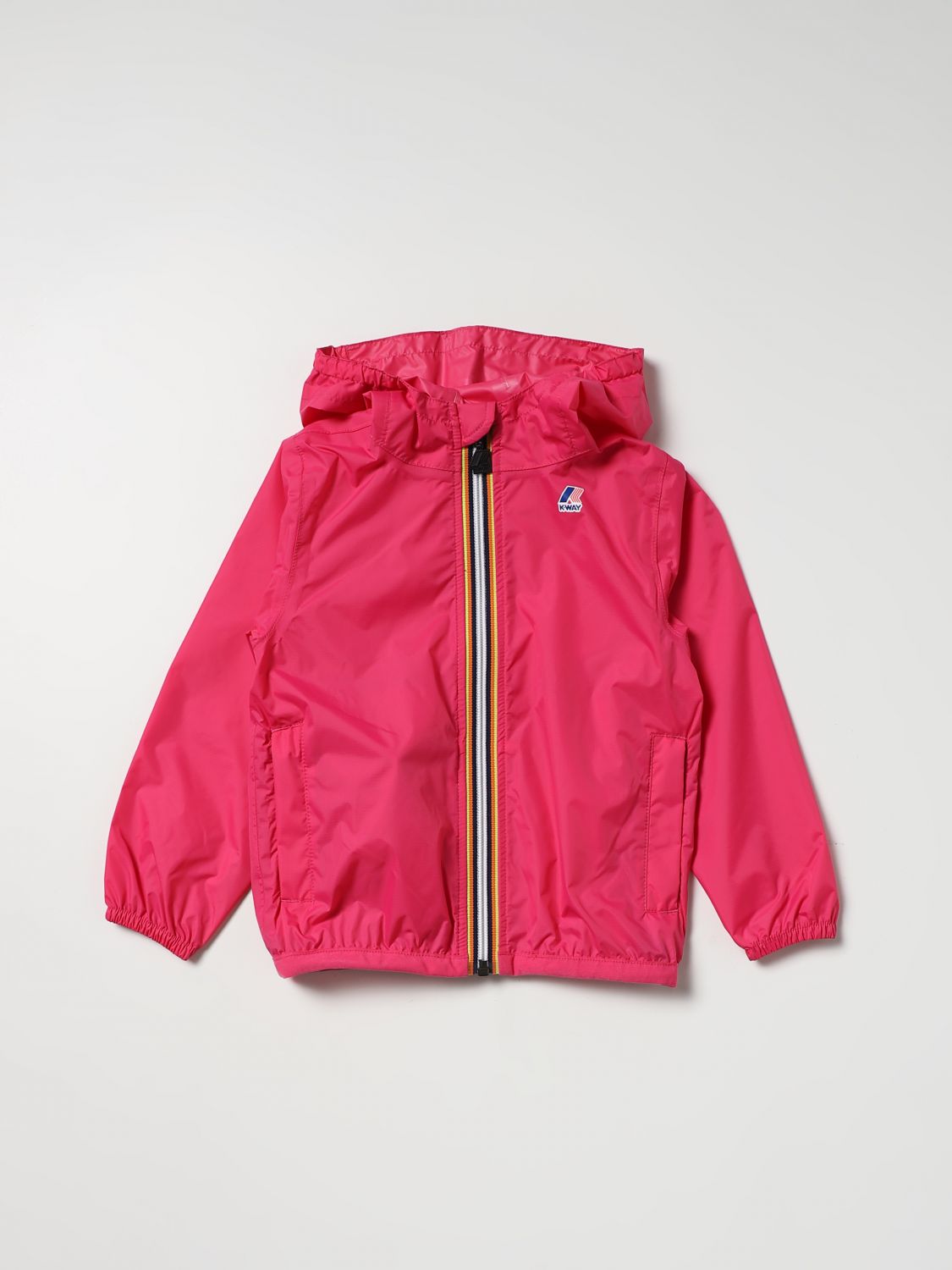 K-WAY: Giacca bambino - Fuxia  Giacca K-Way K004BD0 online su