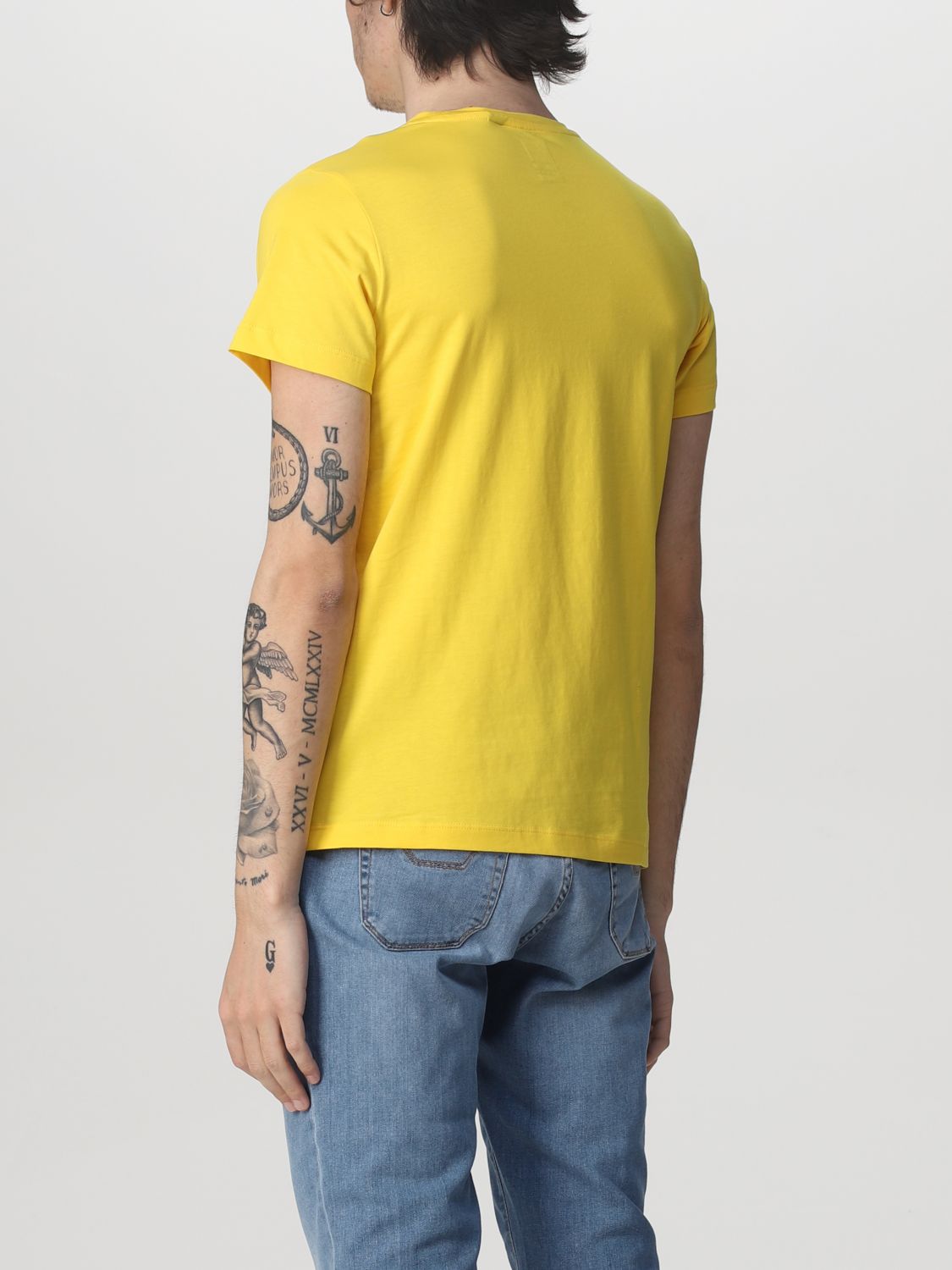 Camiseta K-Way: Camiseta hombre K-way amarillo 2