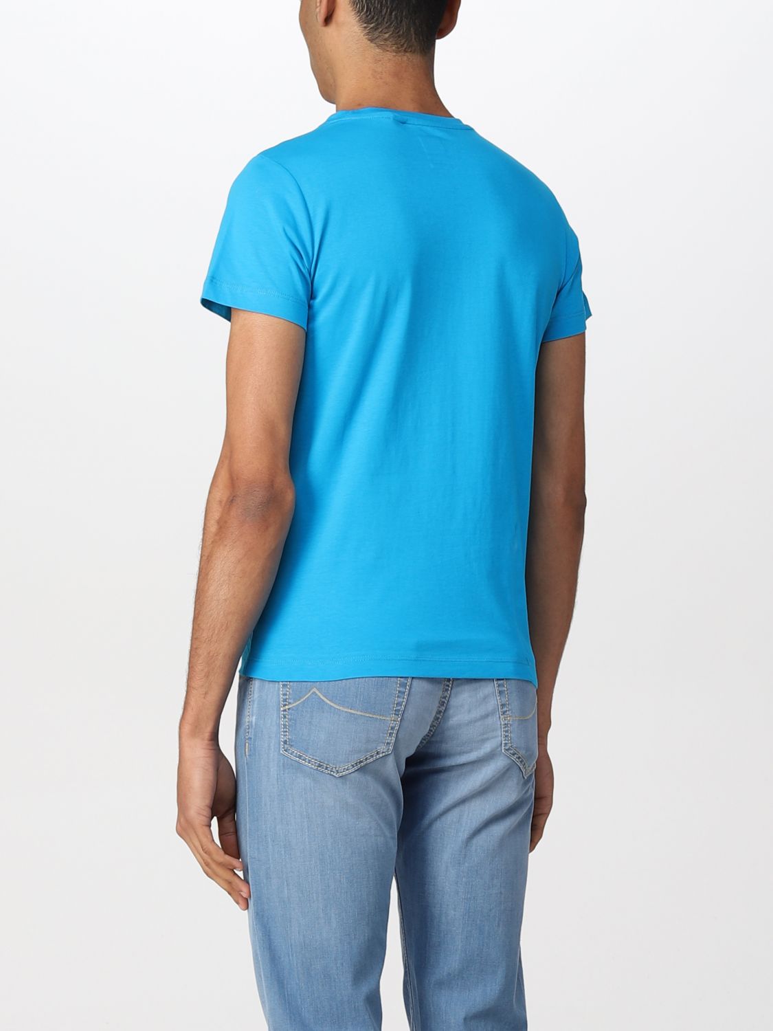 T-shirt K-Way: K-Way t-shirt for man turquoise 2