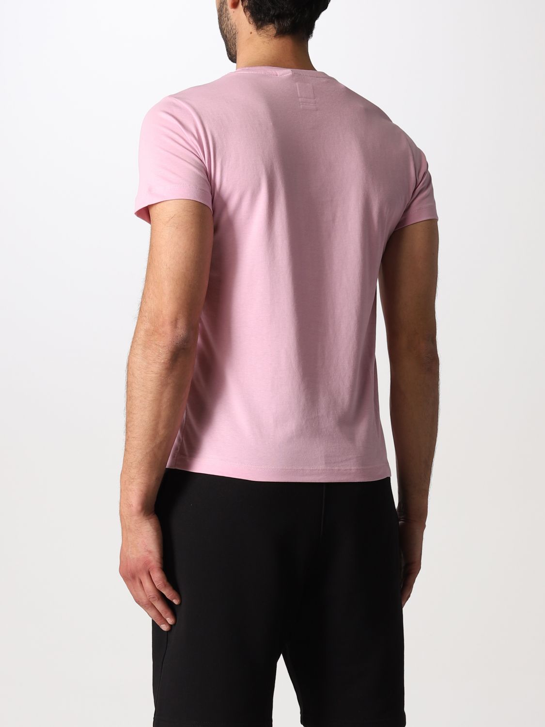 티셔츠 K-웨이: 티셔츠 남성 K-way 핑크 2