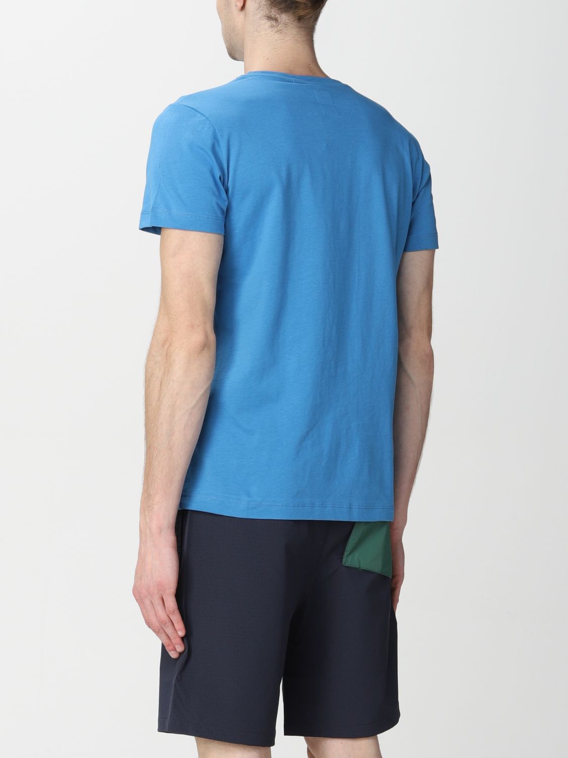 티셔츠 K-웨이: 티셔츠 남성 K-way 블루 1 2