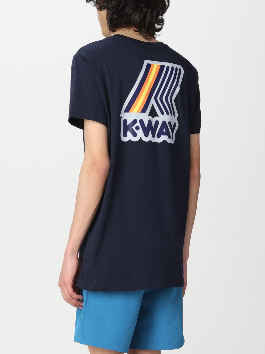 Camiseta K-Way: Camiseta hombre K-way azul oscuro 2