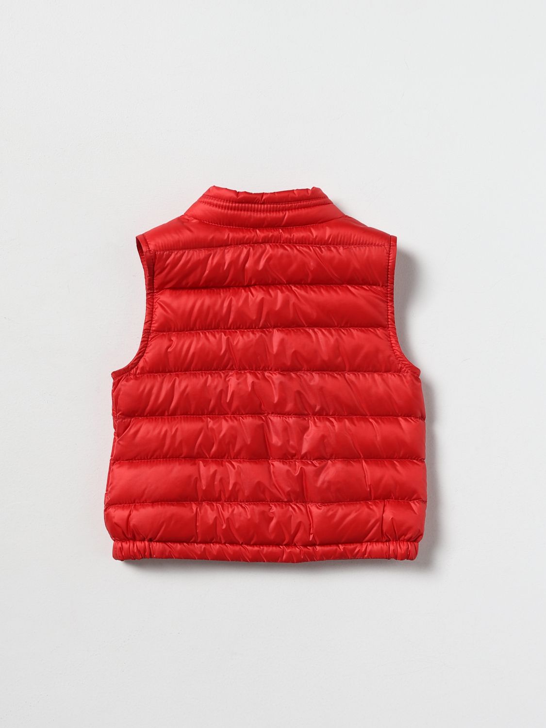 Жилет Moncler: Куртка Детское Moncler красный 2
