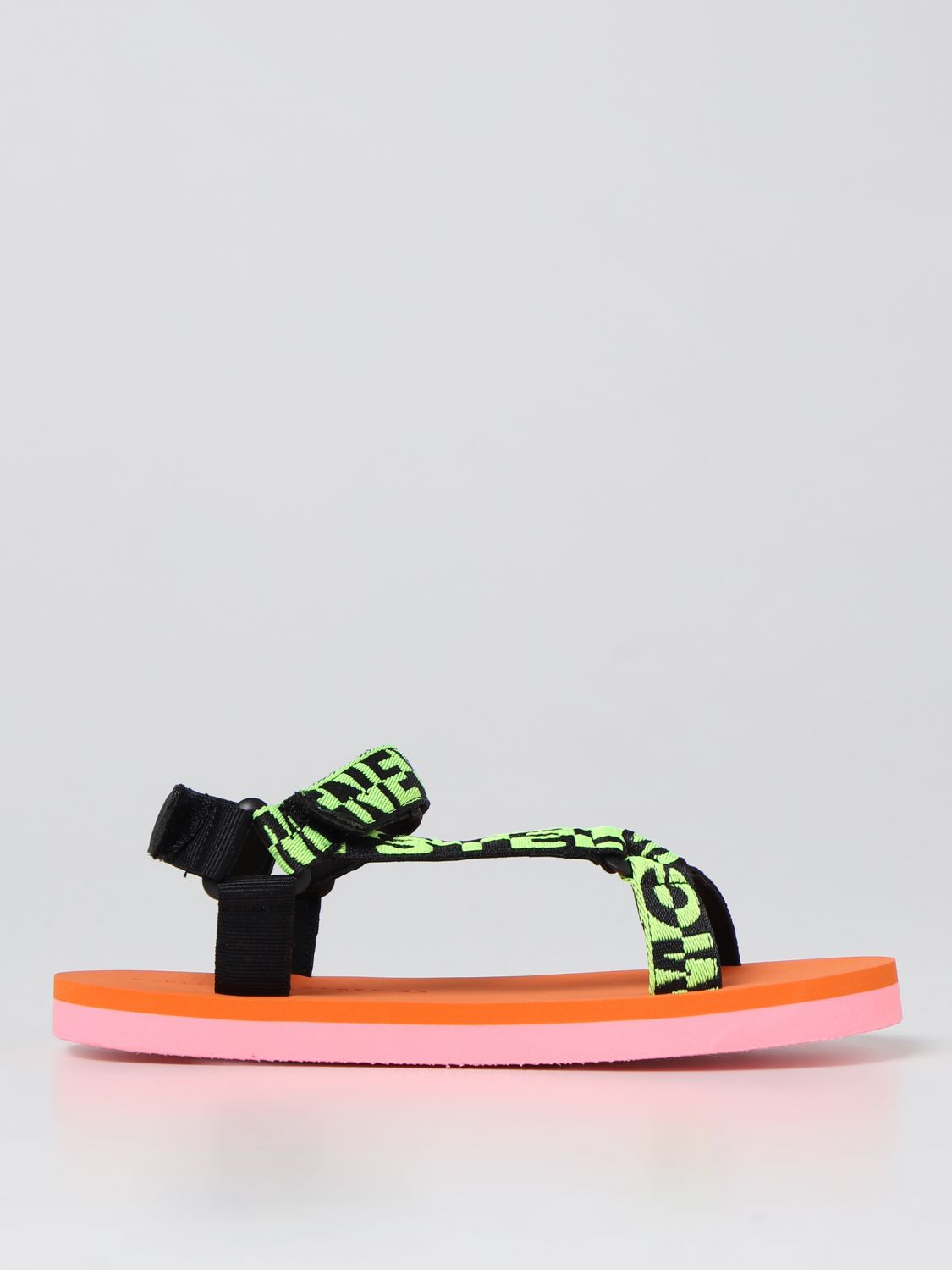 Stella McCartney STELLA MCCARTNEY sandals in logoed fabric　STELLA MCCARTNEY ロゴ入りファブリック サンダル