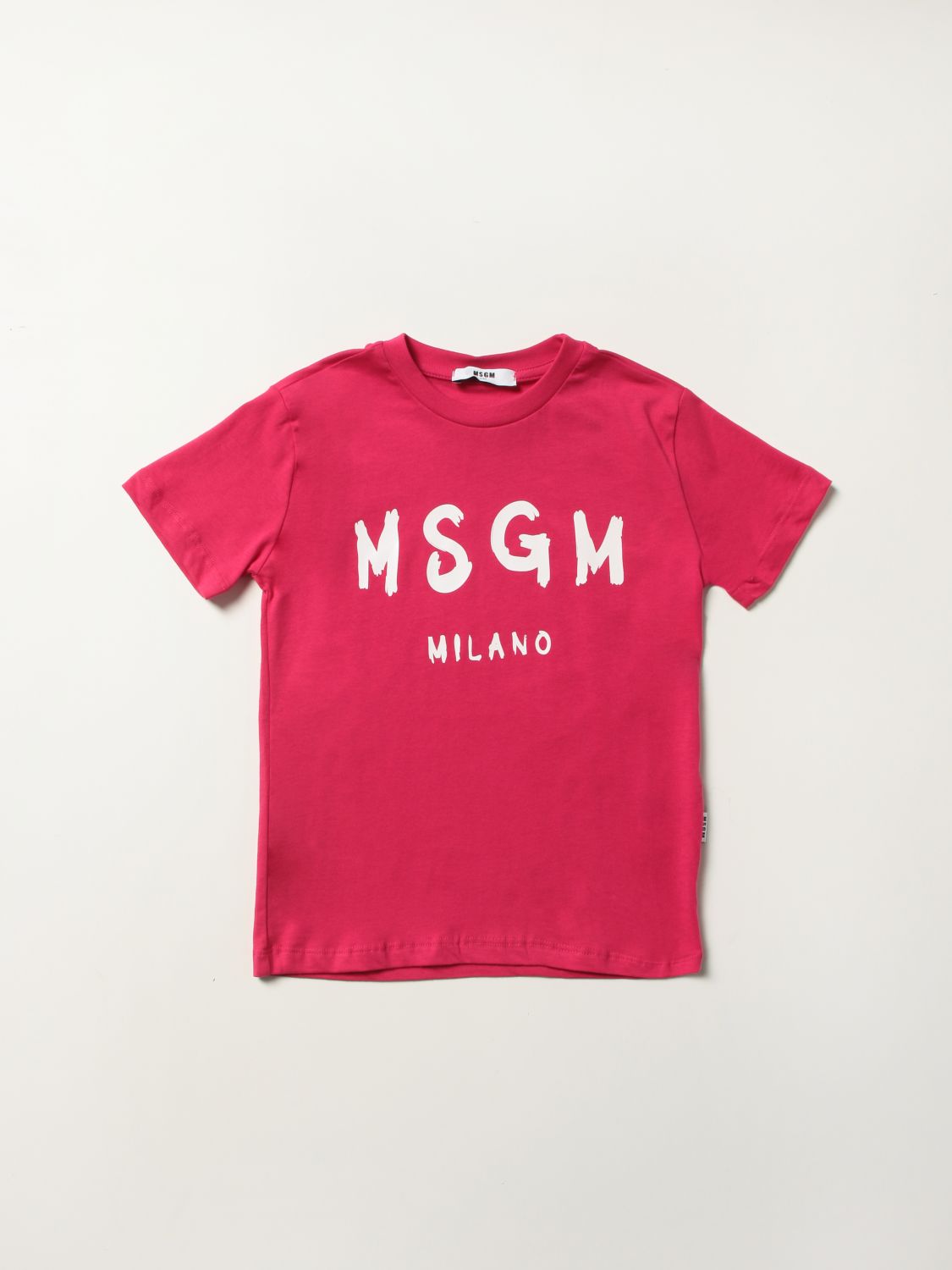 T恤 Msgm Kids: T恤 儿童 Msgm Kids 紫红色 1