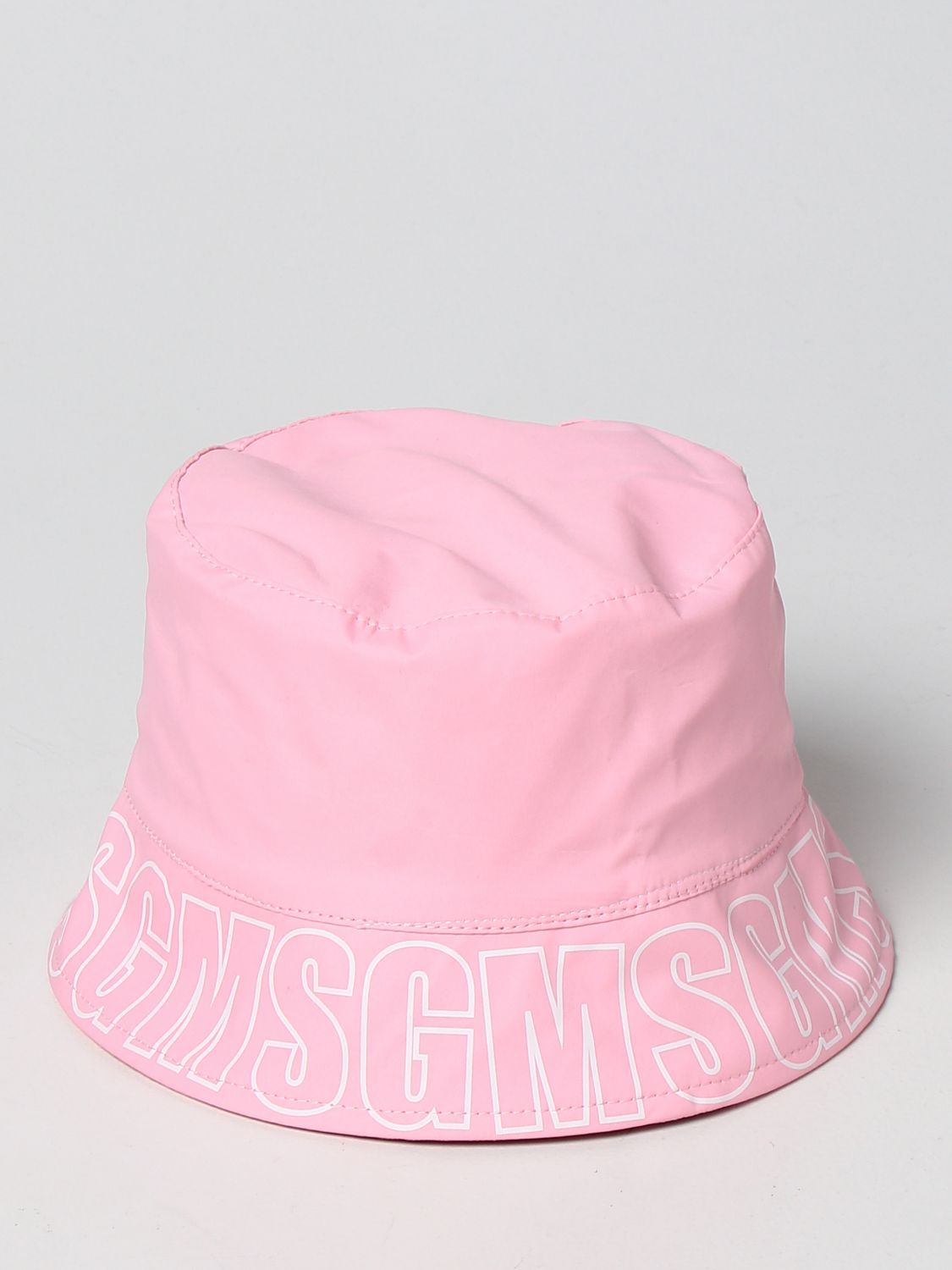 Msgm Fisherman Hat In Pink