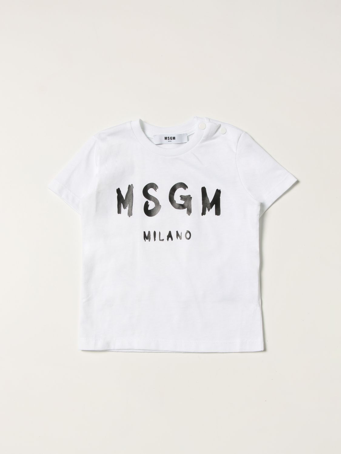 MSGM KIDS: T恤儿童- 白色| T恤Msgm Kids MS029040 GIGLIO.COM