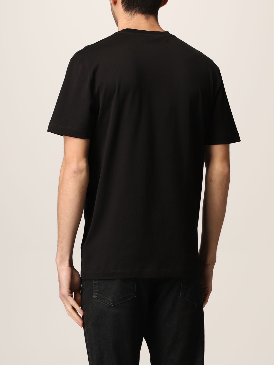 Camiseta Versace: Camiseta Versace para hombre negro 2