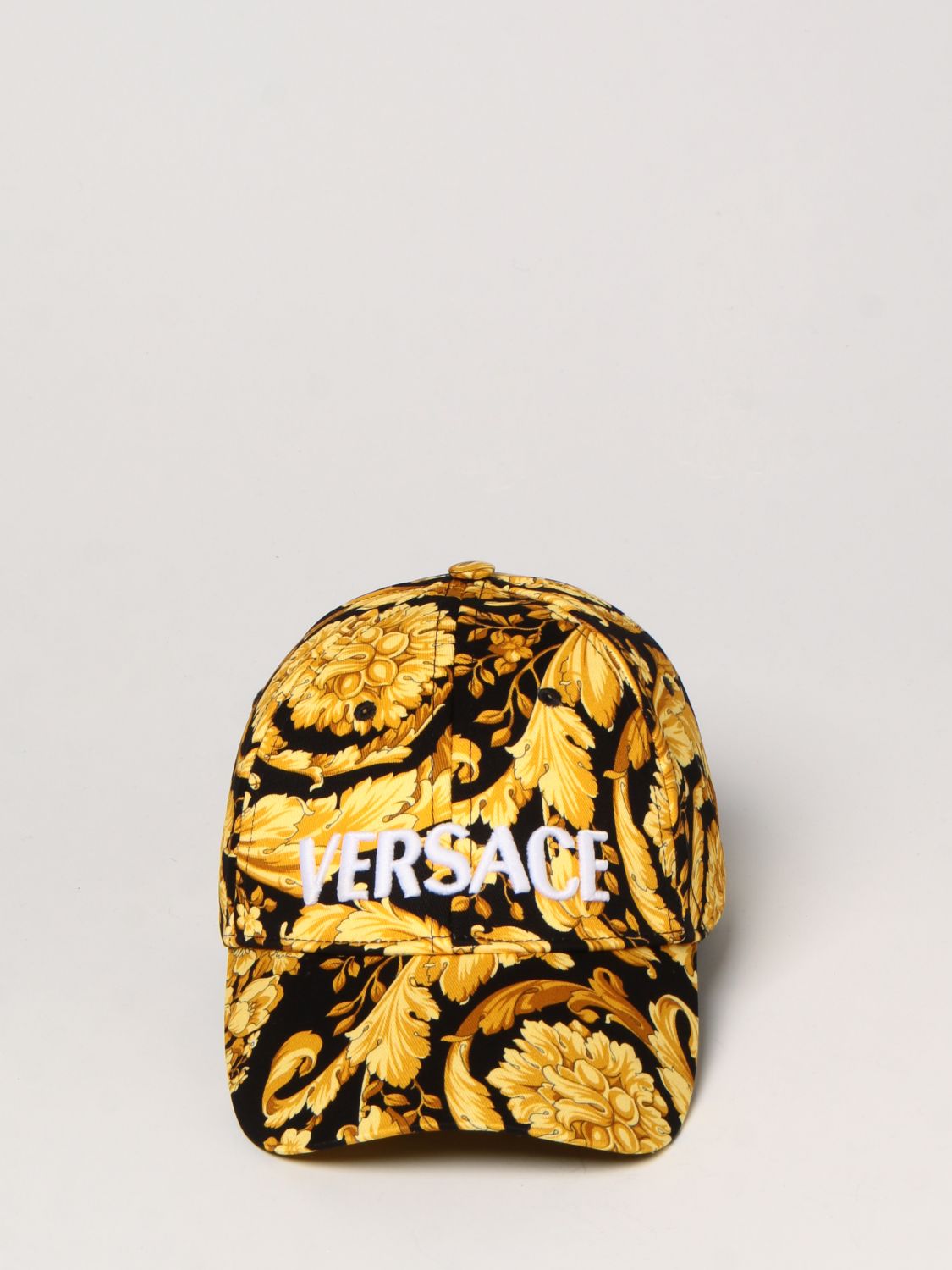 Hat Versace: Versace baseball hat with baroque print multicolor 2