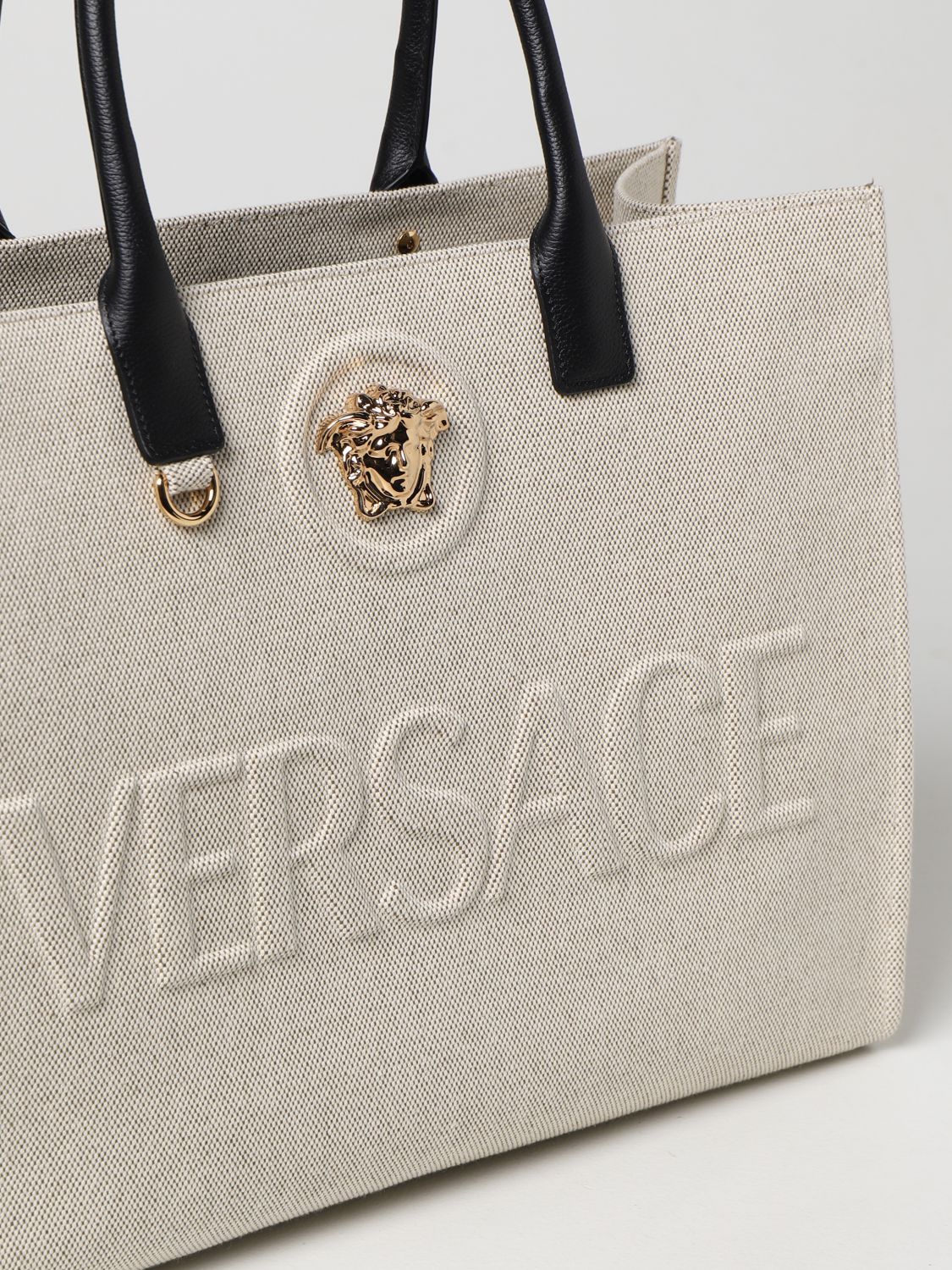 BEIGEMARR VERSACE Leather Medusa Tote Bag (DBFI0401A07951)