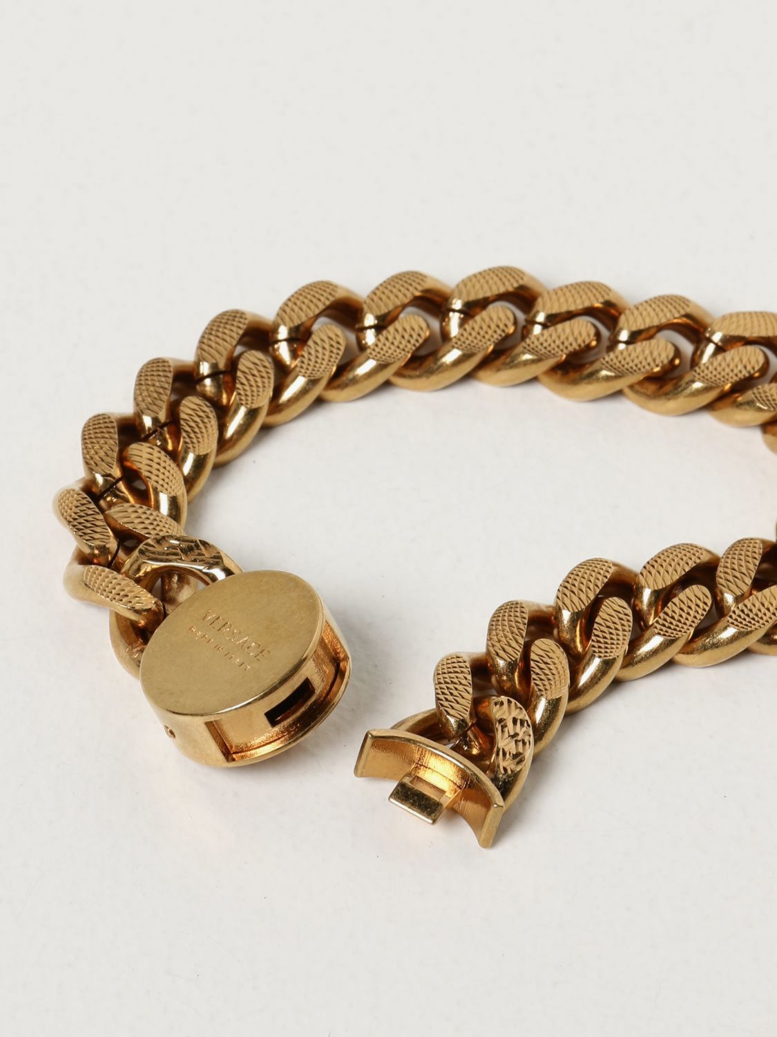 Gioielli Versace: Bracciale chain Versace con Medusa oro 3