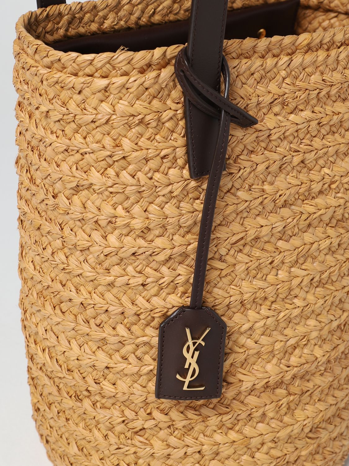 ysl woven bag