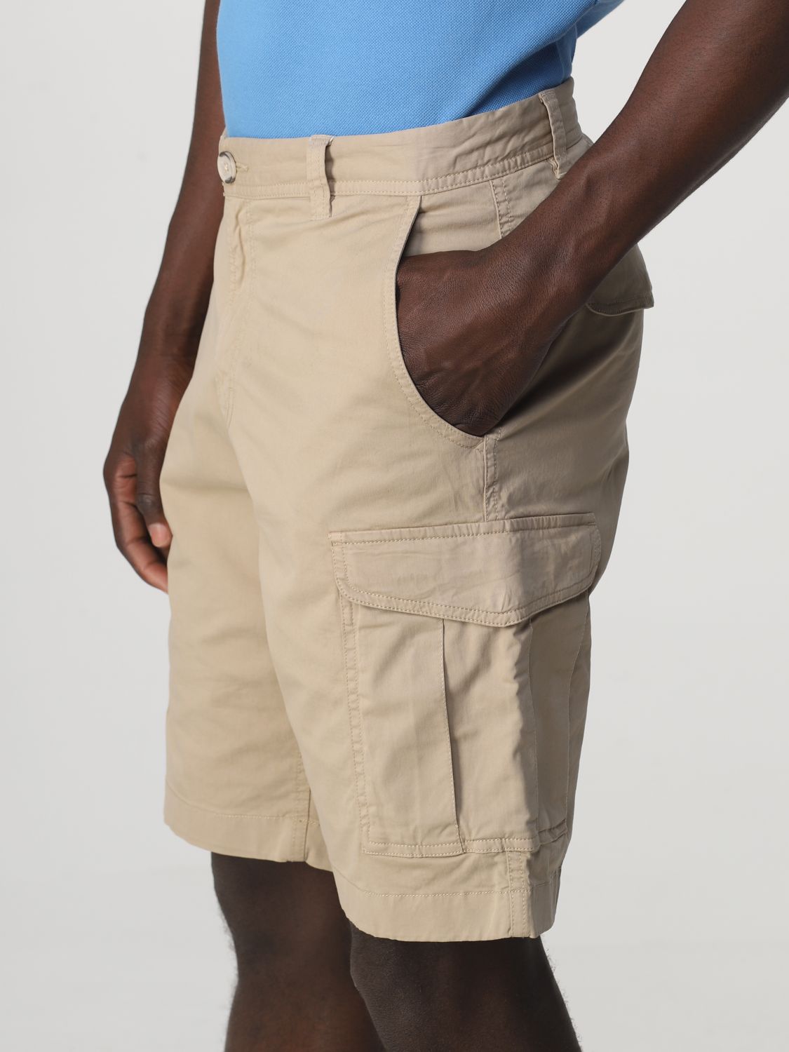 Pantalones cortos Woolrich: Pantalones cortos Woolrich para hombre beige 3