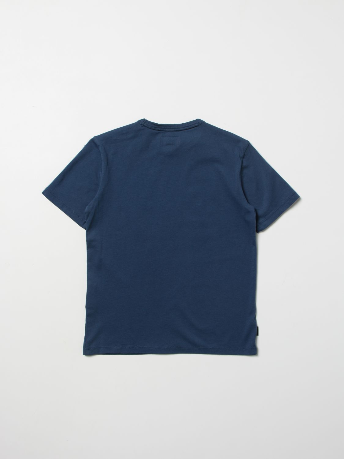 T-shirt Woolrich: T-shirt Woolrich in cotone con logo blue 2