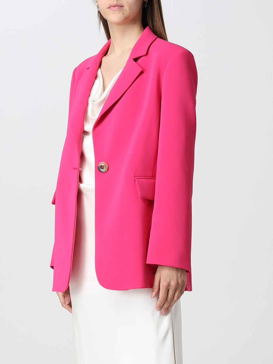 PINKO: Americana mujer - Fucsia | Americana Pinko 1G17A07624 GIGLIO.COM