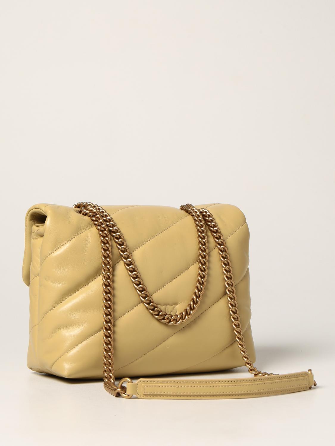 pinko yellow bag