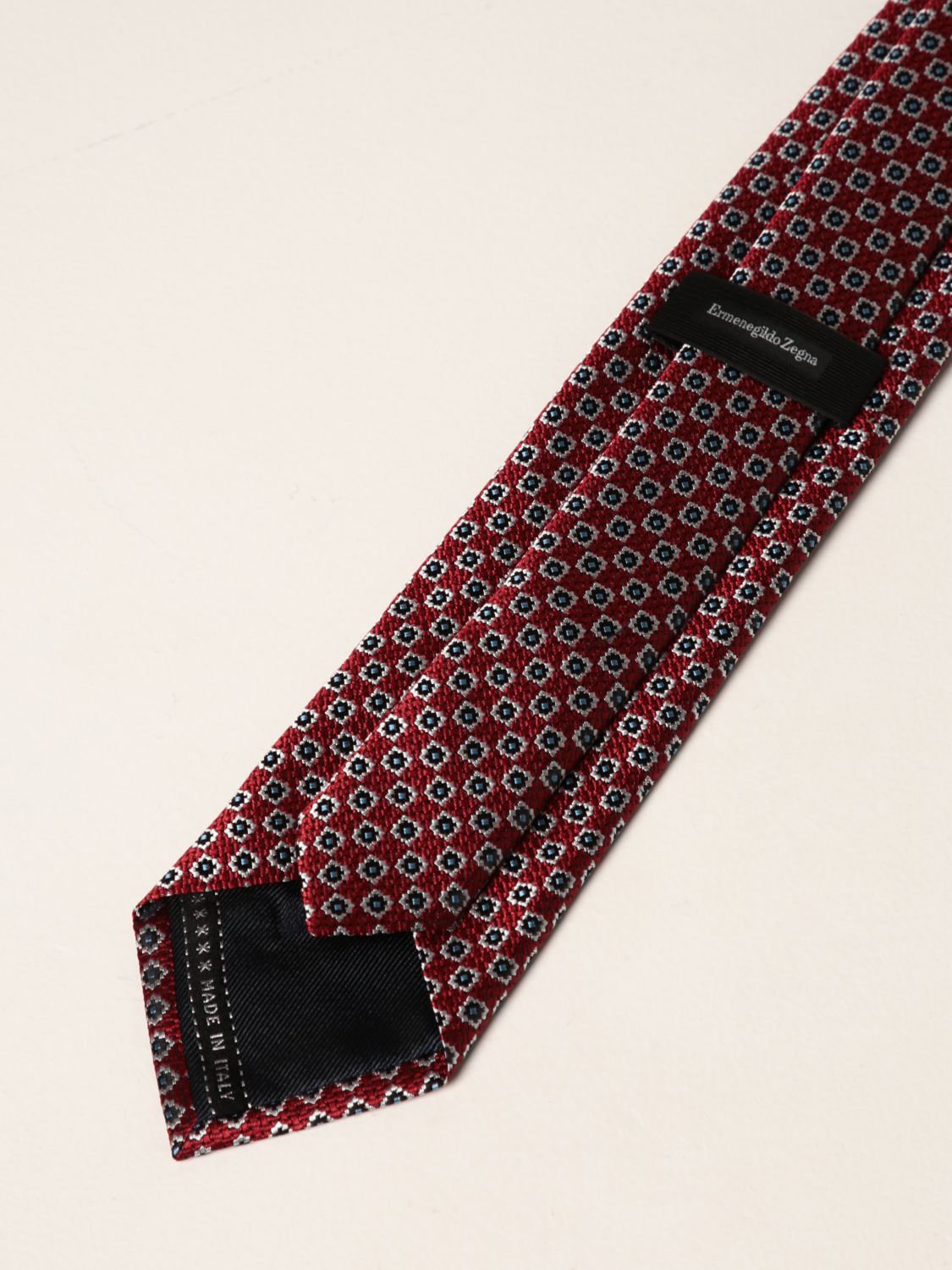 Krawatte Zegna: Krawatte herren Ermenegildo Zegna rot 2