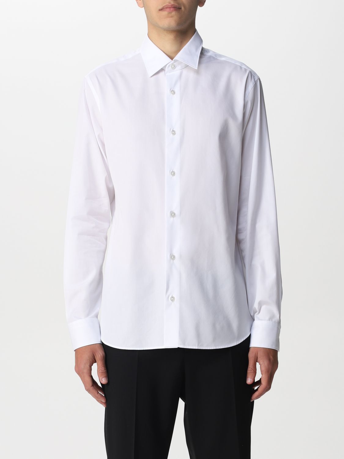 Z Zegna Men's White Other Materials Shirt | ModeSens