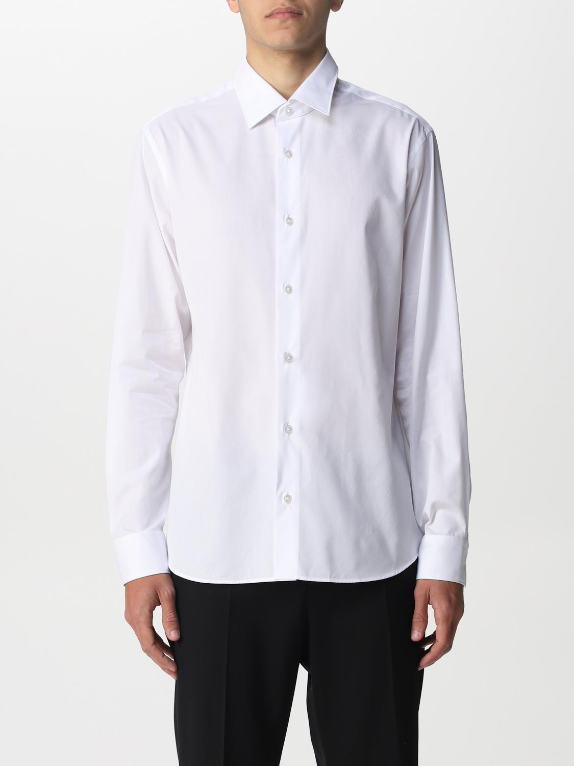 Z Zegna Men's White Other Materials Shirt | ModeSens