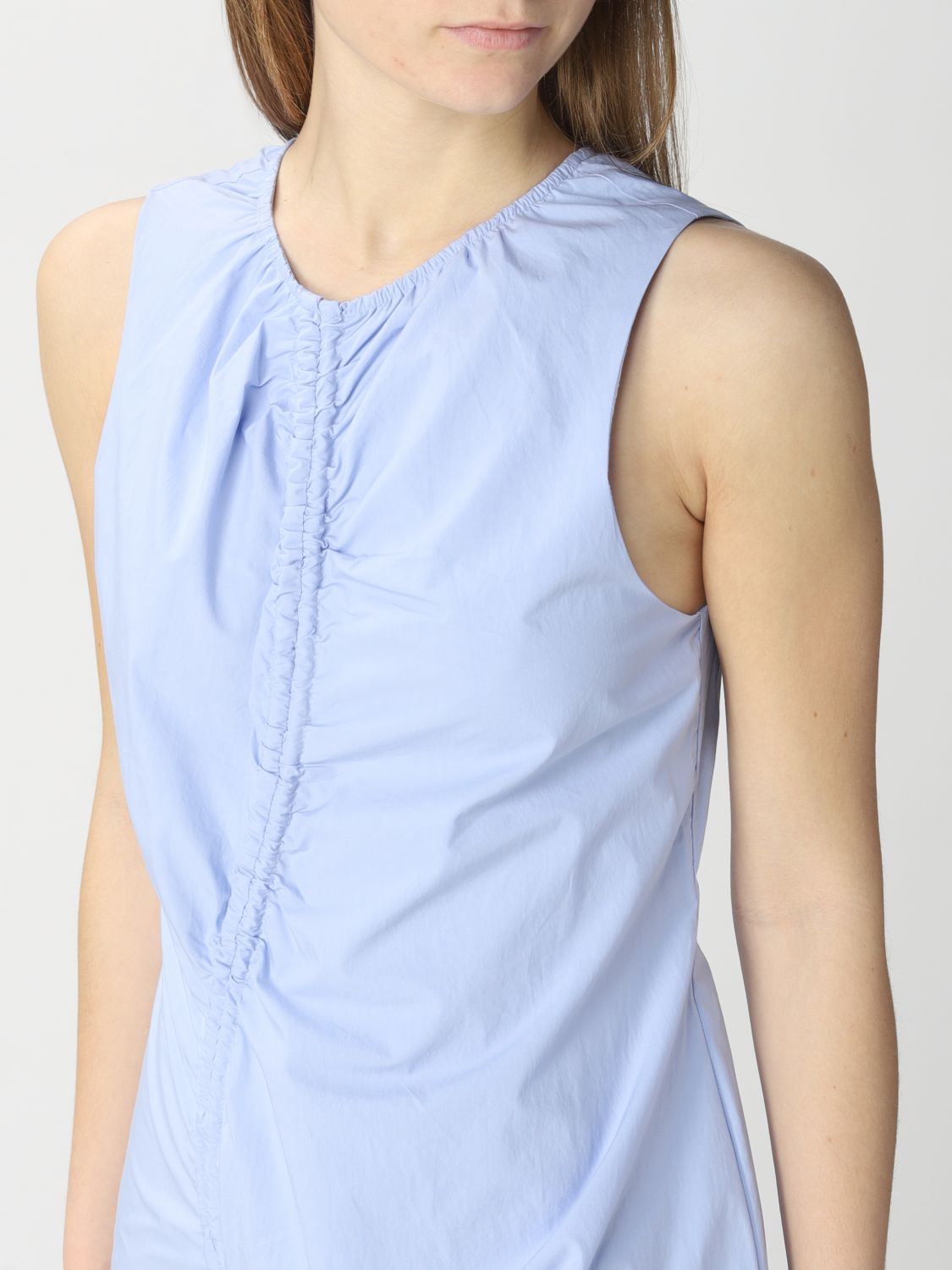 Sir The Label Outlet: dress for woman - Gnawed Blue | Sir The Label ...