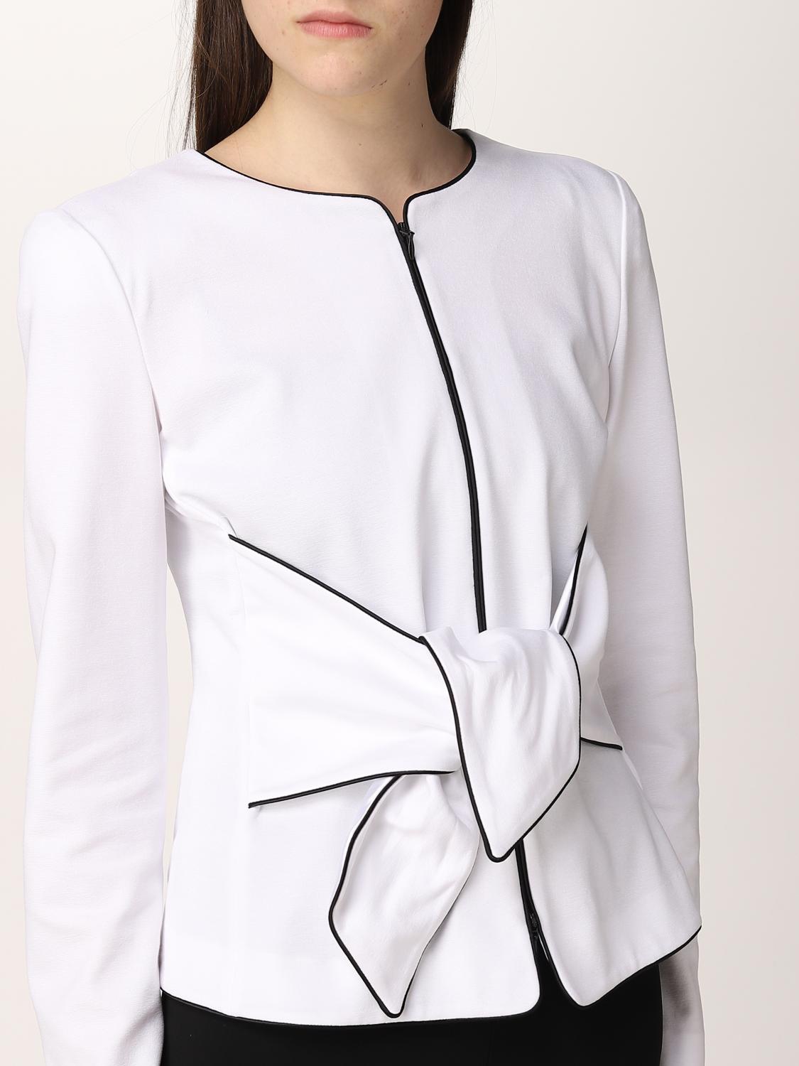 armani jacket white