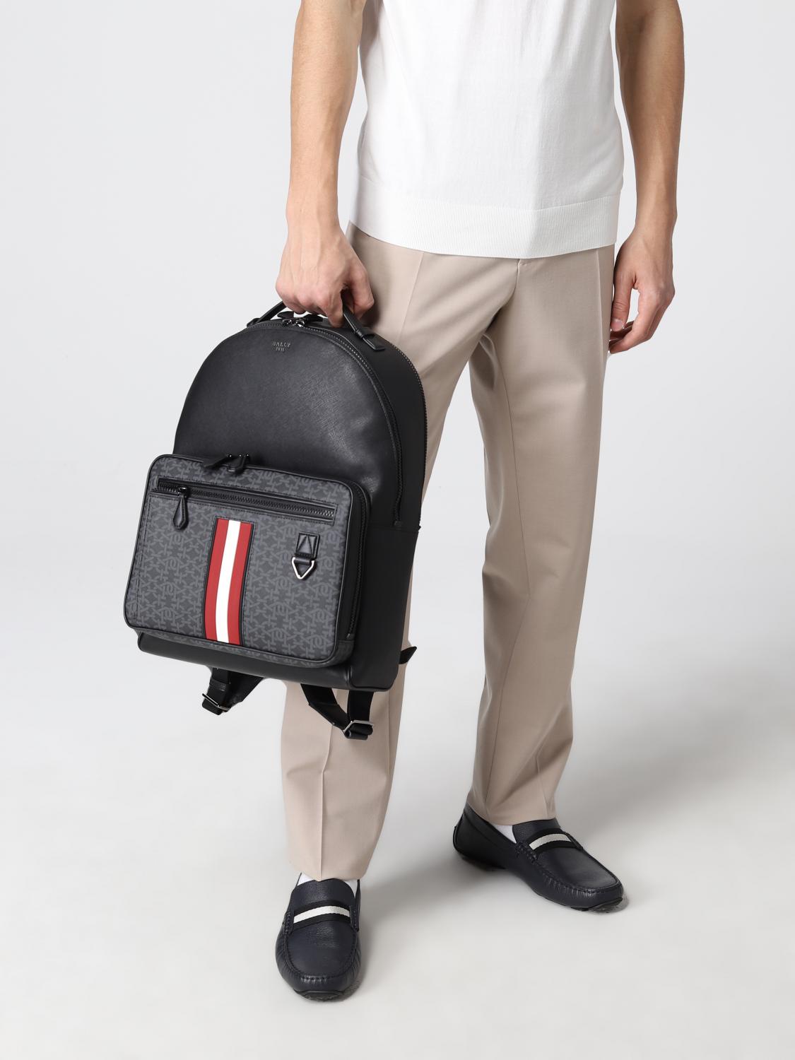 BALLY: Bolso hombre - Negro | Mochila Bally MAVRICK.STM GIGLIO.COM