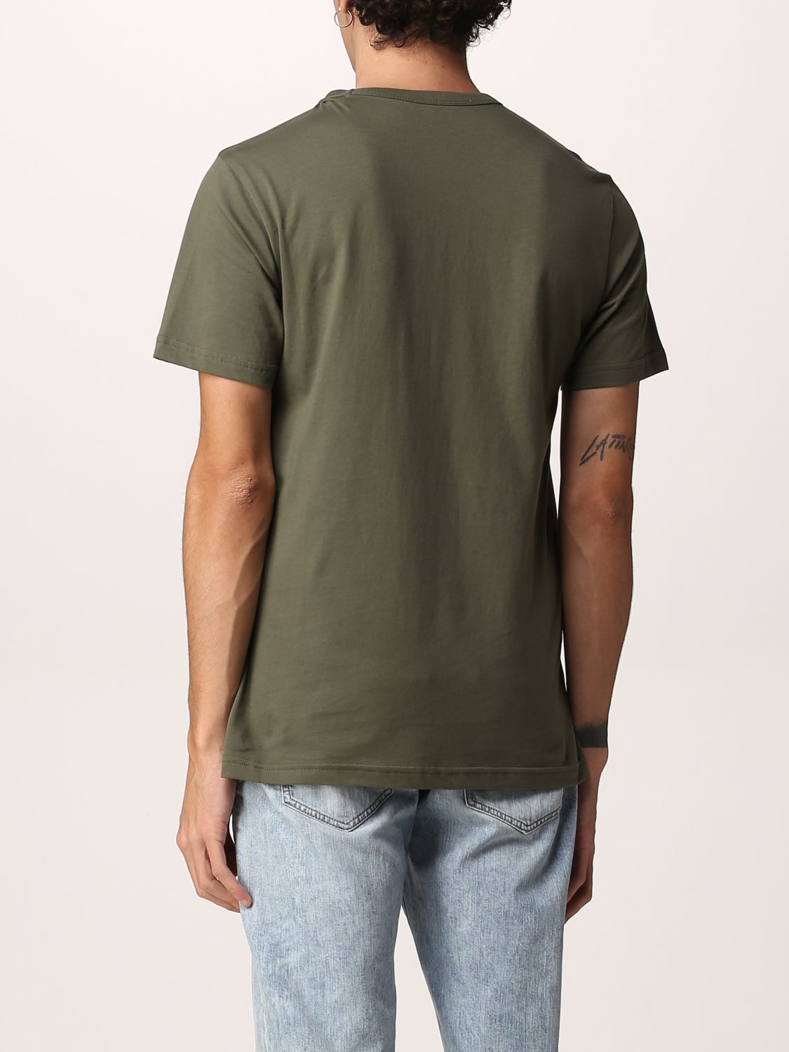T-shirt Belstaff: T-shirt Belstaff in cotone con logo militare 2